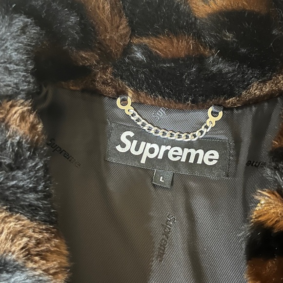 SUPREME FAUX REPEATER BOMBER JACKET - Picture 3 of 5